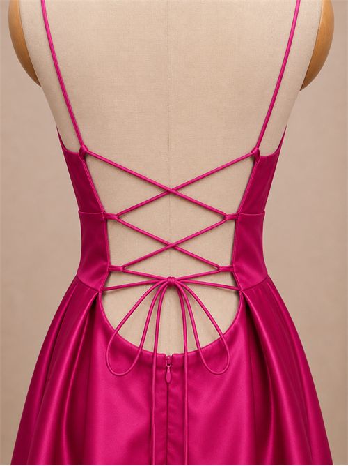 abito whitney stringato G FOR GIULSIE | LUX041MAGENTA